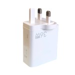 ADC - 36W Fast Charging Mobile Phone Charger with 3 USB + 2 PD